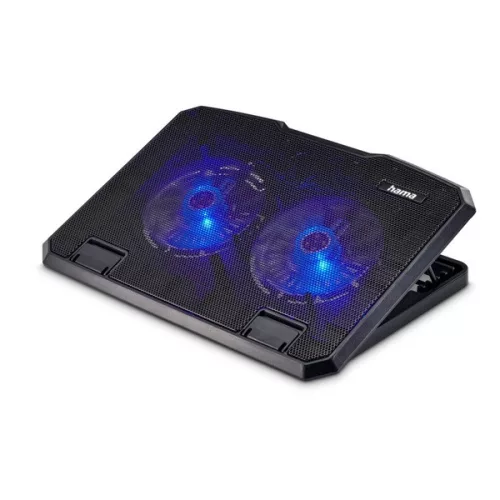 Hama 00126806 BLACK METAL čierny chladič na notebook