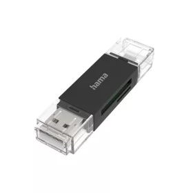 Citačná karta Hama 00200130 SD/microSD čierna USB 2.0