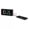 Hama 00222208 IBIZA USB fekete digitális ébresztóra