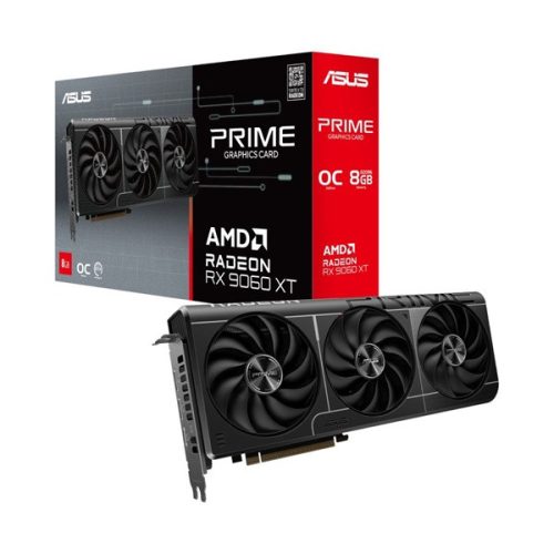 Asus Radeon RX 9060 XT Prime OC AMD 8GB GDDR6 128bit PCIe videókártya