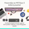 Logitech MX Master 4 vezeték nélküli grafitszürke egér