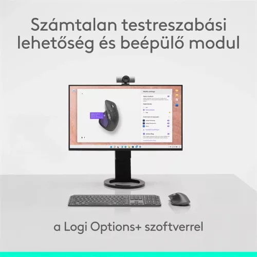 Logitech MX Master 4 for MAC vezeték nélküli fekete egér