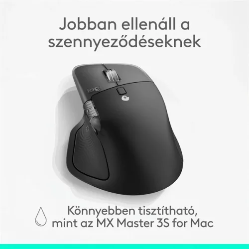 Logitech MX Master 4 for MAC vezeték nélküli fekete egér