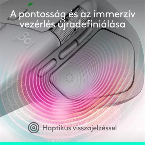 Logitech MX Master 4 for MAC vezeték nélküli halványszürke egér