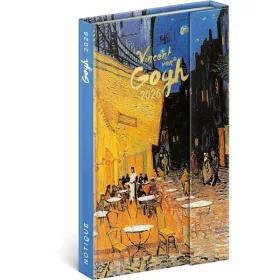   Realsystem 2026 5413 Vincent van Gogh 13x21cm mágneses zsebnaptár