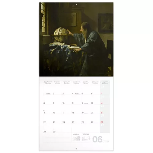 Realsystem 2026 Johannes Vermeer 6097-JV falinaptár