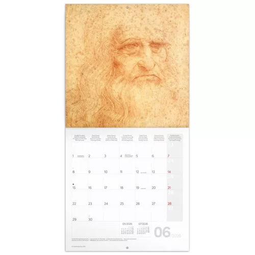 Realsystem 2026 Leonardo da Vinci 6097-LV falinaptár
