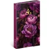 Realsystem 2026 5413 Purple Flowers 13x21cm mágneses zsebnaptár