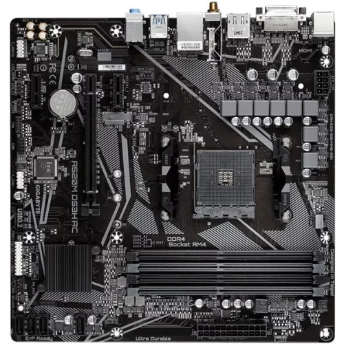Základná doska Gigabyte A520M DS3H AC AMD A520 AM4 mATX