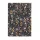 Kalendart 404 Notes found C167N A5 Flowers Black élfestett jegyzetfüzet