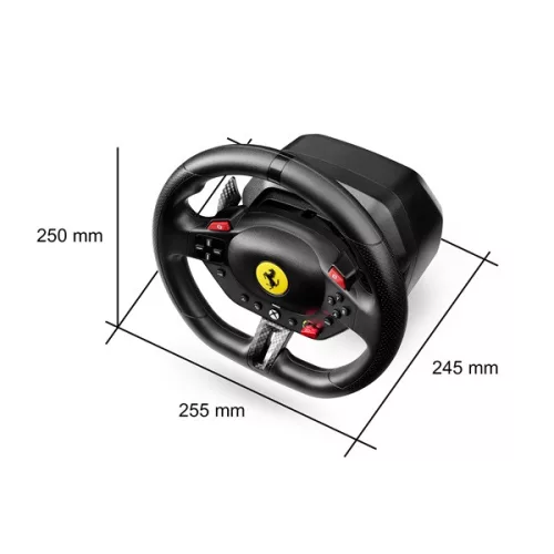 Thrustmaster 4460297 T98 Ferrari 296 Edition Xbox Series/Xbox One/PC kormány + pedál + 1 hónap Game Pass Ultimate