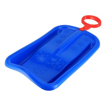   Hócsúszka mozgatható fogantyúval Baby Mix SNOW ARROW 74 cm kék