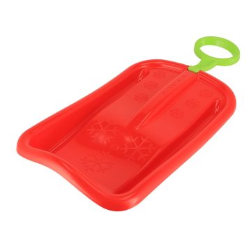   Hócsúszka mozgatható fogantyúval Baby Mix SNOW ARROW 74 cm piros