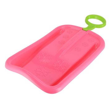   Hócsúszka mozgatható fogantyúval Baby Mix SNOW ARROW 74 cm rózsaszín