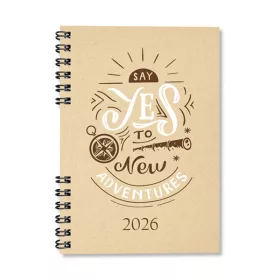   Period Eco Adventure 2026 A5 heti beosztású spirálos határidőnapló