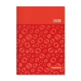   Period Intensive 2026 B6 heti beosztású narancs lakk határidőnapló