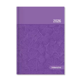   Period Intensive 2026 B6 heti beosztású lila lakk határidőnapló