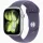 Apple Watch S11 GPS-es (46mm) ezüst alumínium tok, ködös lila S/M sportszíjas okosóra