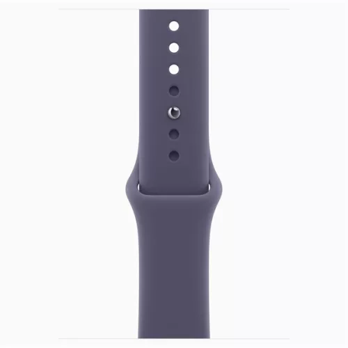 Apple Watch S11 GPS-es (46mm) ezüst alumínium tok, ködös lila M/L sportszíjas okosóra