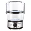 Hausberg HB-1350 400W kućište od nehrđajućeg čelika, 2 razine 4,8L, s funkcijom kuhanja na pari, kuhalo za rižu, kuhalo za hranu