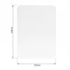 Transparente Stuhlmatte IRIS 100 x 140 cm, 0,8 mm dick, mit abgerundeten Ecken, im Karton