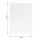 Transparente Stuhlmatte IRIS 100 x 140 cm, 0,8 mm dick, mit abgerundeten Ecken, im Karton