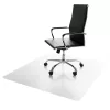 Transparente Stuhlmatte IRIS 100 x 140 cm, 0,8 mm dick, mit abgerundeten Ecken, im Karton