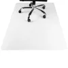 Transparente Stuhlmatte IRIS 100 x 140 cm, 0,8 mm dick, mit abgerundeten Ecken, im Karton