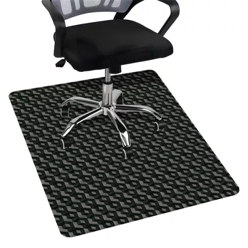 IRIS GAMER 3D 90x120cm, 1,5mm dick, 3D-gemusterte Bodenschutzmatte für Stühle