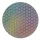 IRIS GAMER RAINBOW HEXAGON 120cm átmérőjű, 2mm vastag, hatszög mintás kerek padlóvédő székalátét