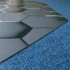 IRIS GAMER 3D HEXAGON  118x118cm, 2mm vastag, hatszög mintás szögletes padlóvédő székalátét