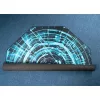 IRIS GAMER ELECTRIC 118x118cm, 3mm dick, quadratische Bodenschutzmatte für Stühle