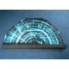 IRIS GAMER ELECTRIC 118x118cm, 3mm dick, quadratische Bodenschutzmatte für Stühle