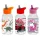 Sticlă IRIS cu pai 460ml model mixt 161807-849