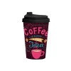 Ceașcă de cafea IRIS cu capac 340ml model mixt 161912-100