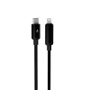 Kábel LED s rýchlym nabíjaním AVAX CB651 PULSEY 1m 27W USB-C - sieťový zdroj