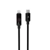 Kábel LED s rýchlym nabíjaním AVAX CB651 PULSEY 1m 27W USB-C - sieťový zdroj