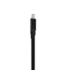 AVAX CB653 PULSEY 0,5m 60W USB-C sivý opletený rýchlonabíjací LED kábel