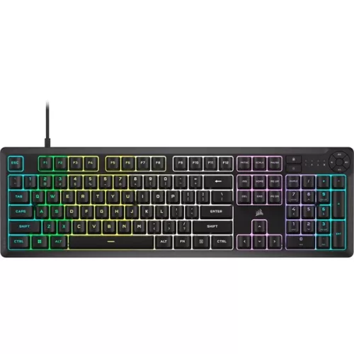 Corsair CH-9226F65-NA 4in1 vezetékes fekete gamer billentyűzet + egér + fejhallgató + egérpad