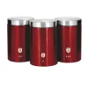 Set de depozitare Berlinger Haus BH/1343, visiniu, cu 3 piese