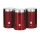 Set de depozitare Berlinger Haus BH/1343, visiniu, cu 3 piese