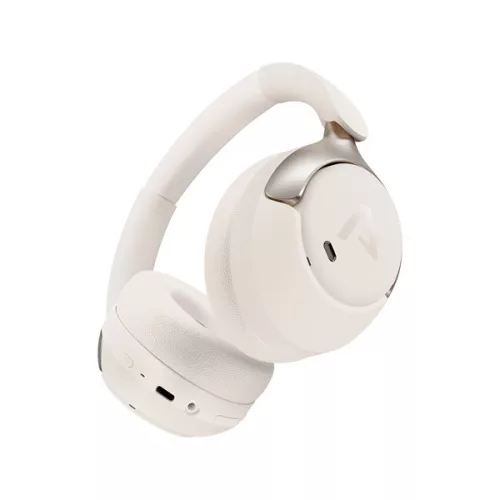 LAMAX HighComfort2 ANC aktív zajszűrős Bluetooth fehér fejhallgató
