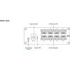 Teltonika TSW030 8x 10/100Mpbs FE LAN port nem menedzselhető DIN sínre szerelhető ipari switch