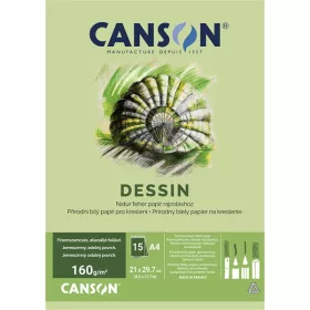 Canon A4 160g, 15 ív rajzpapír blokk