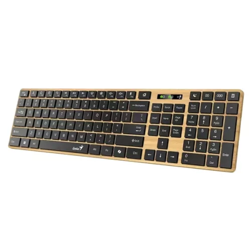 Genius SlimStar 7250BT HUN vezeték nélküli fenyőfa billentyűzet