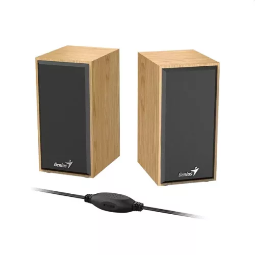 Genius SP-HF180 USB fenyőfa hangszóró