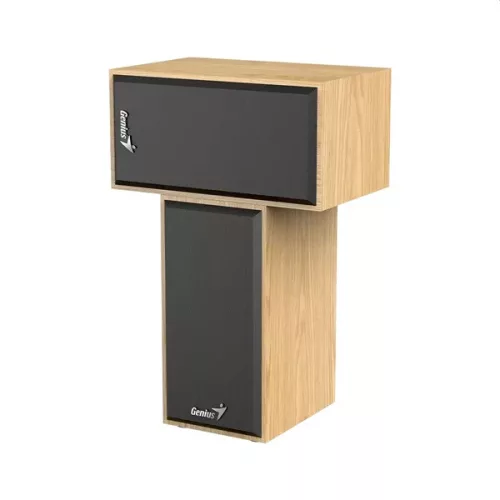 Genius SP-HF180 USB fenyőfa hangszóró