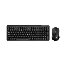   Genius LuxeMate Q8100 HUN kabellose schwarze Tastatur und Maus