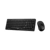 Genius LuxeMate Q8100 HUN kabellose schwarze Tastatur und Maus
