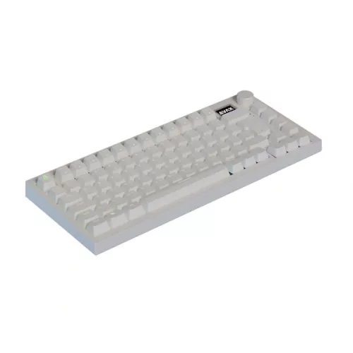 AVAX GM02 PRO 75% HUN tri-mode fehér mechanikus (Gateron yellow switch) billentyűzet